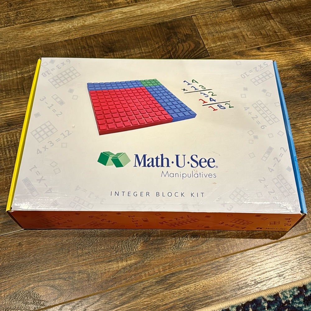 Math Manipulative Blocks for Math-U-See curriculum